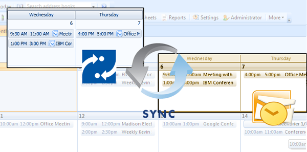 Syncronizing the Outlook Add-In Calendar
